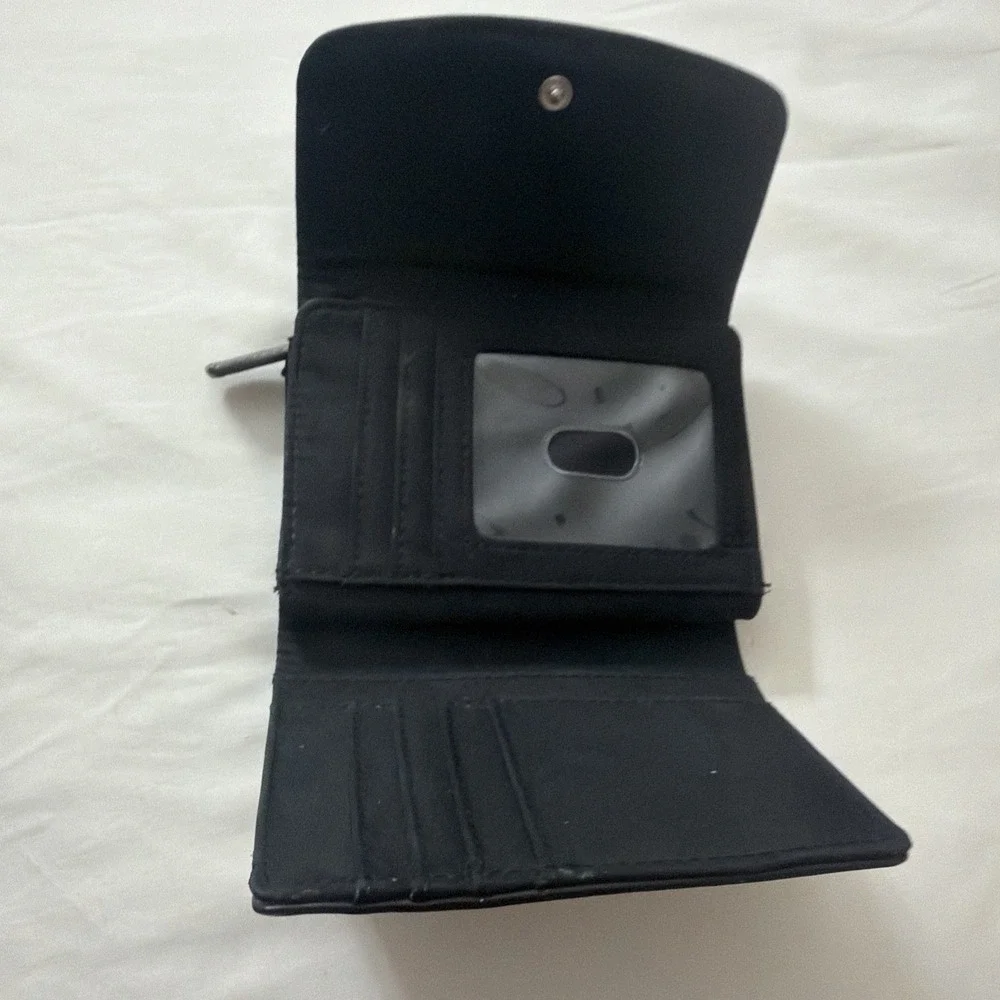 Liz Claiborne Wallet Envelope Clutch Silver Cute Purse Clutch‎ Wallets Women's